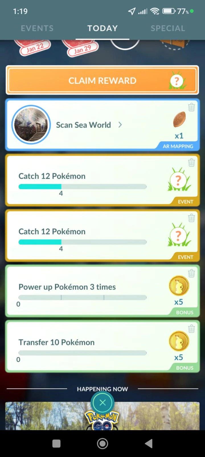 You can hold two bonus tasks that reward coins at the same time | Scrolller