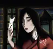 “Kitsune Gao”, AngeArtiste (me), digital art, 2024