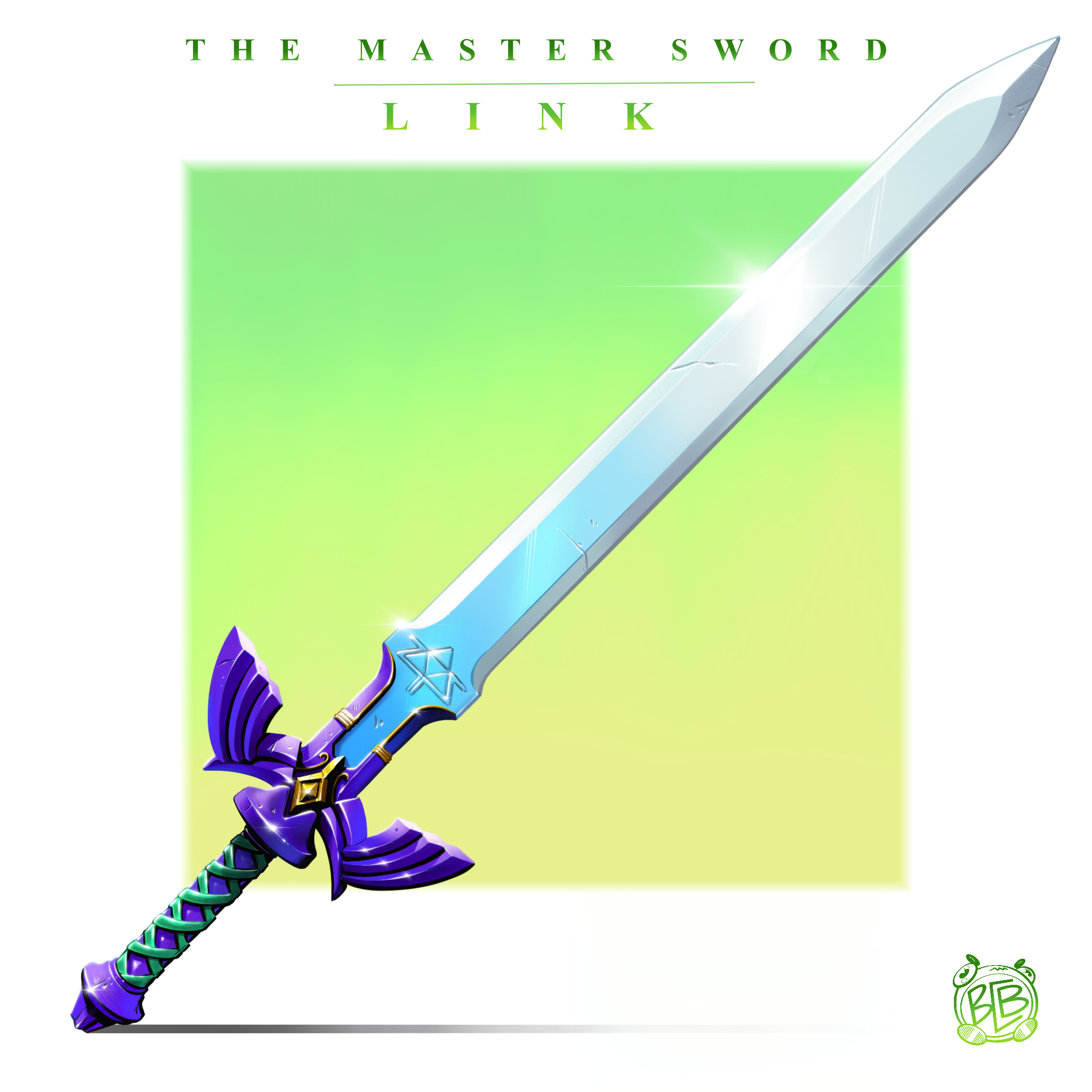 [ALL] [OC] I drew the Master Sword as part of an iconic sword series ...