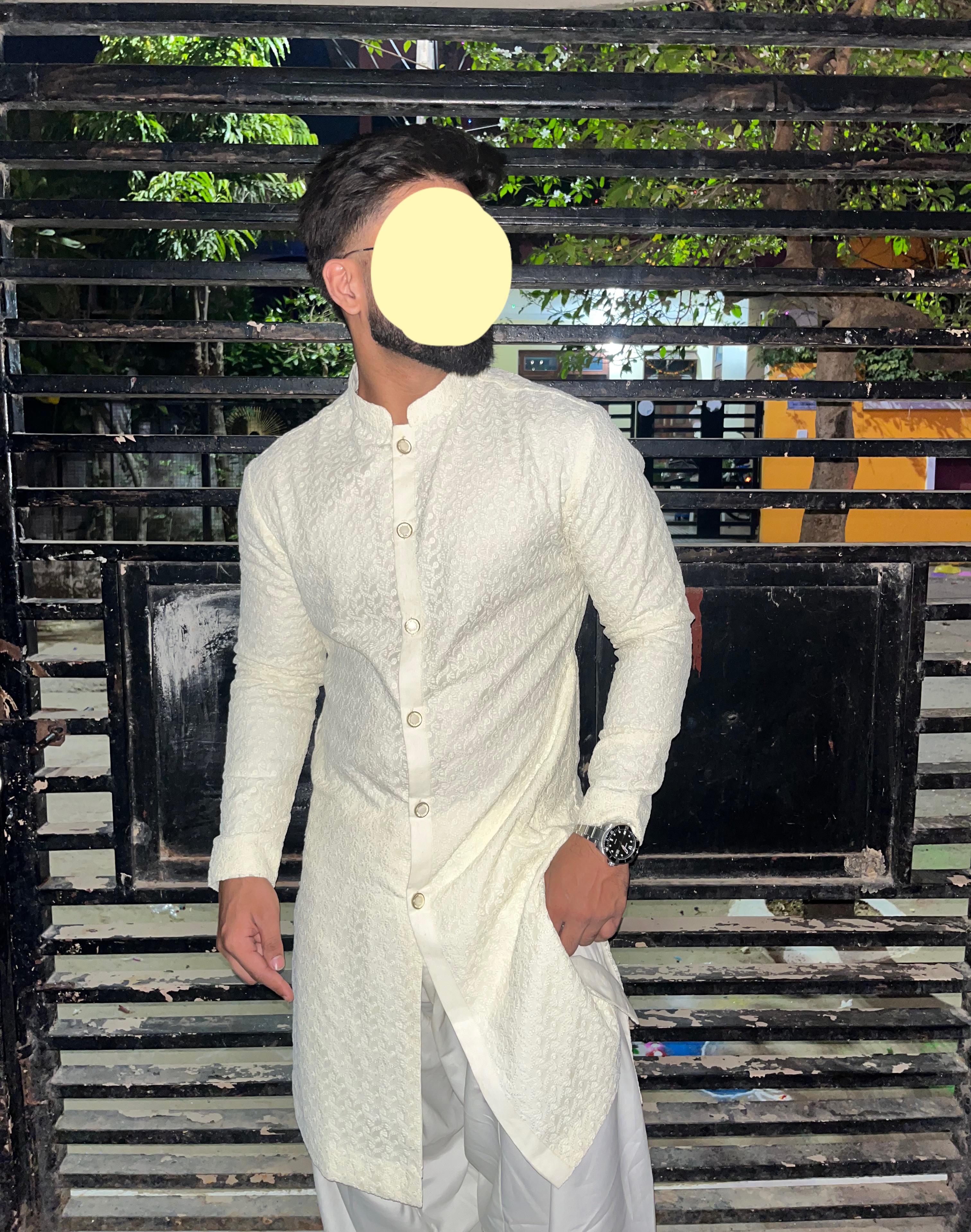 Diwali fit- A custom made kurta with salwaar Pants