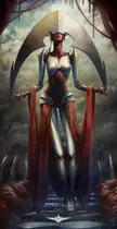 Elesh Norn Grand Cenobite, Fan art from Magic the Gathering.