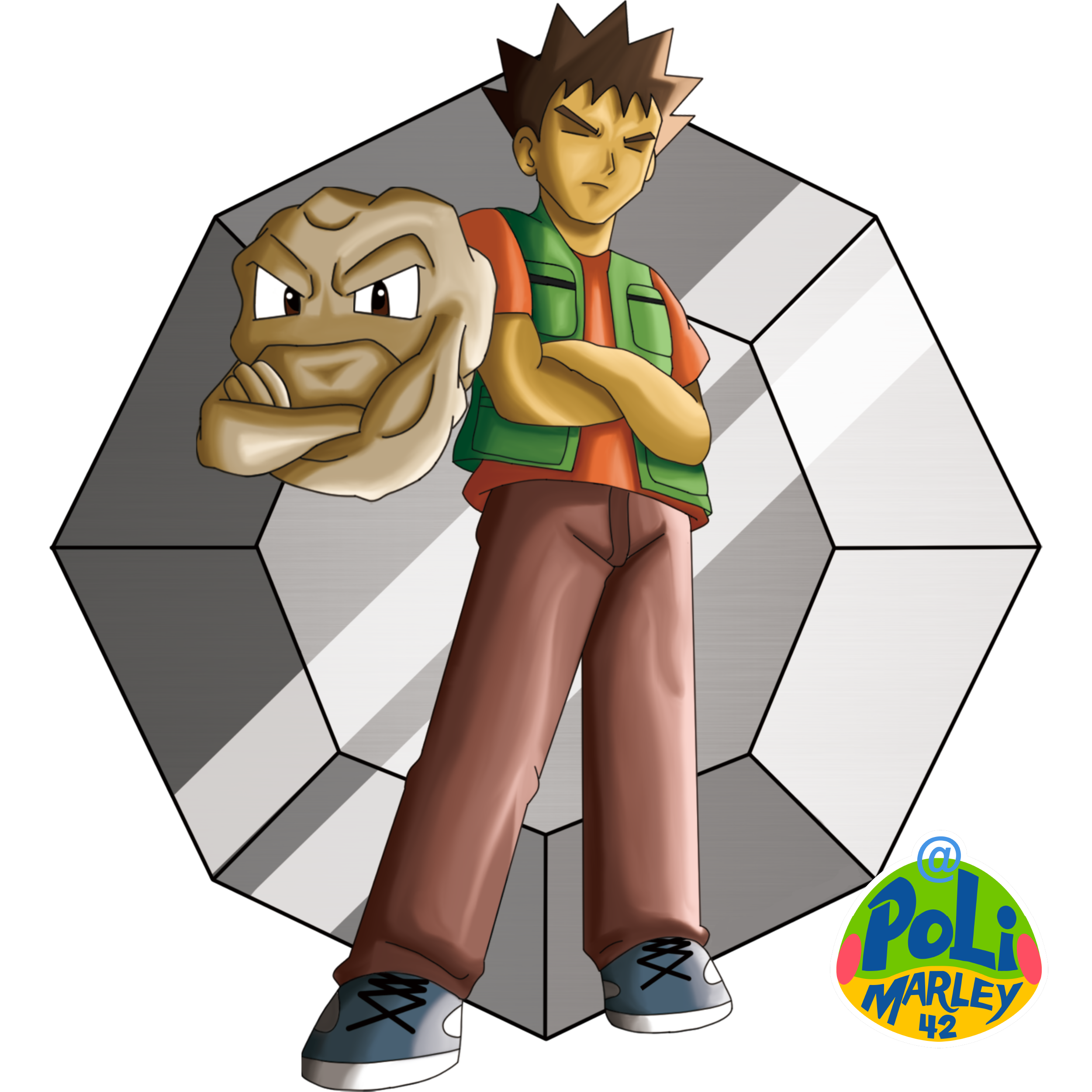 [OC] Brock, Pewter City Gym Leader