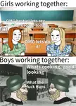basic Boys vs Girls meme ngl