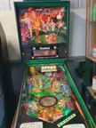 Golf themed classic pinball machine at my father-in-law's