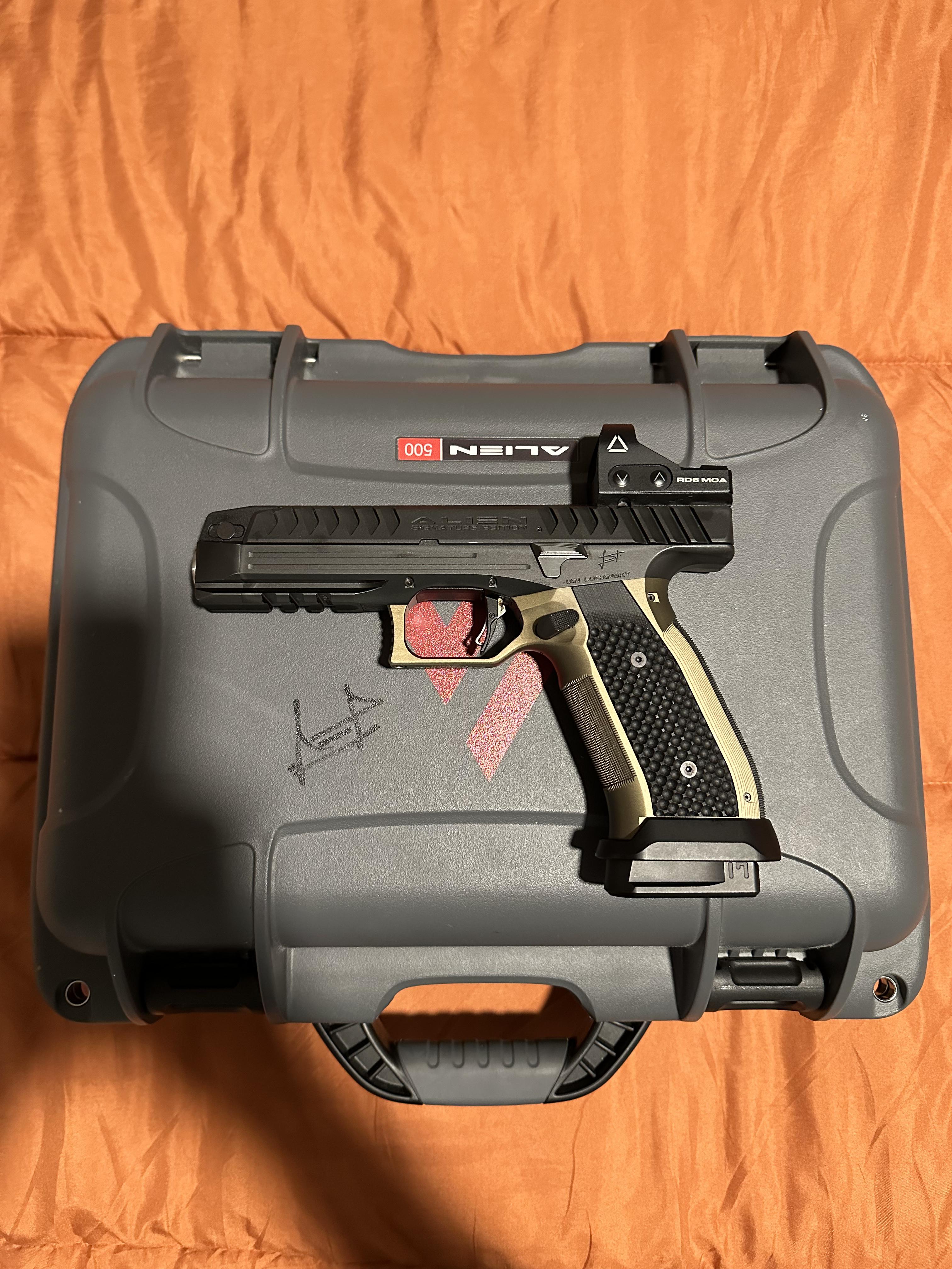 Laugo Alien signature series number 055 of the first 500 in the US.