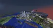 A very nice screenshot of the Suisei themed Minecraft city we've been making over the last 3 years!