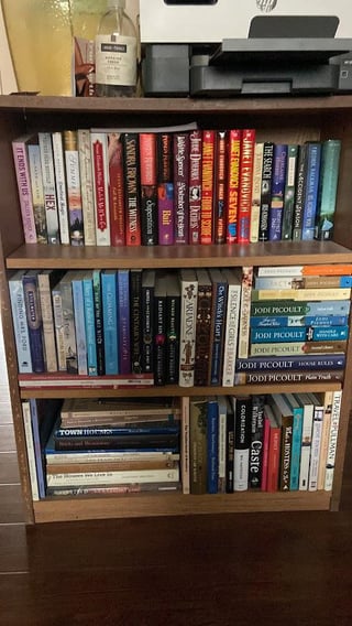 bookshelves