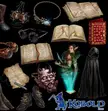Magical items for Vault of Magic by Paola Andreatta