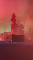 hey yall :3 thought id share this gif i made of singer-songwriter aurora's recent concert