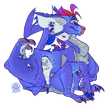 [ oc / fanart ] Sir Valrigard the Draik from the Neopets game: Escape from Meridell Castle :3