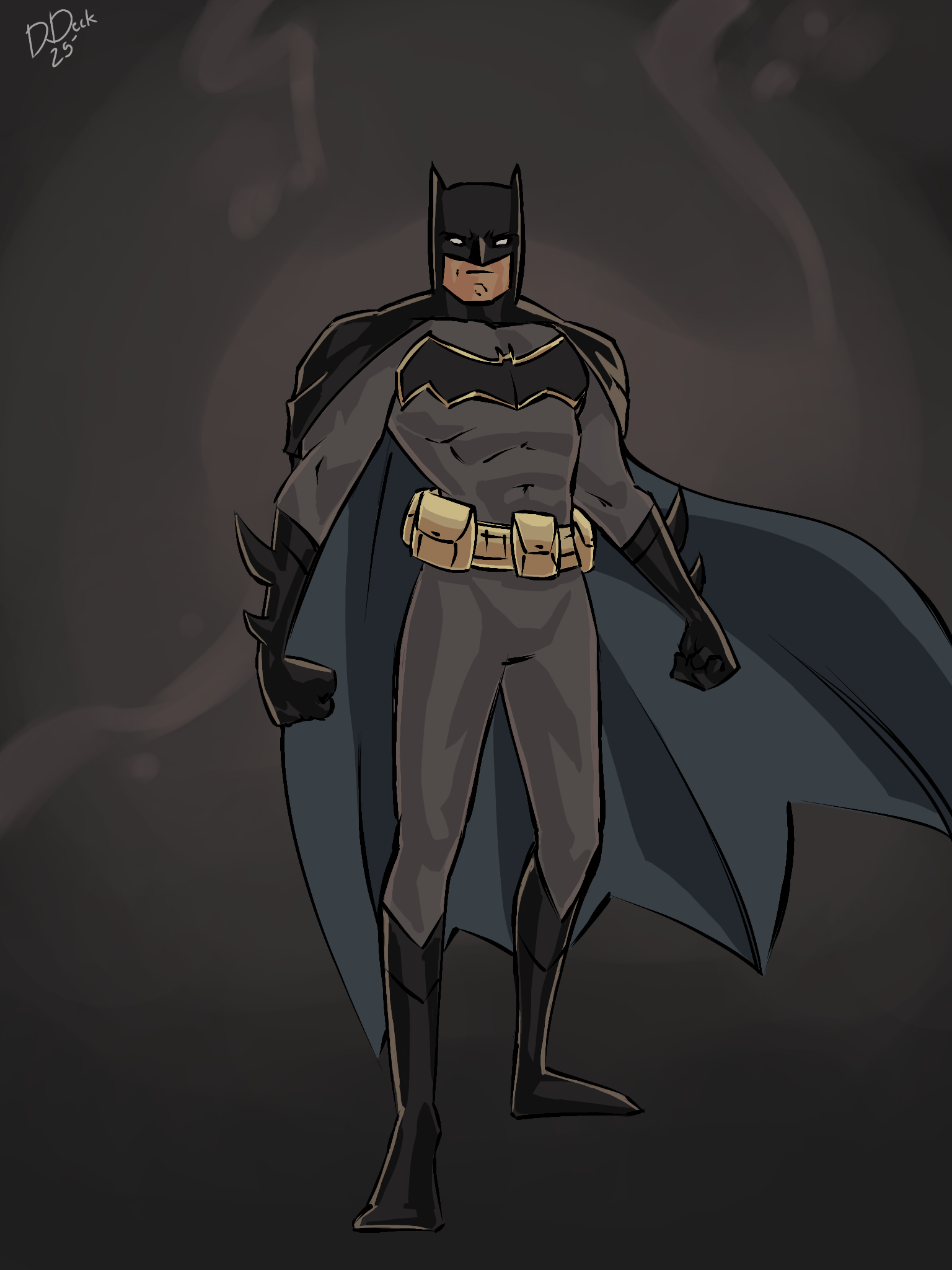 My artwork of Batman (OC) | Scrolller
