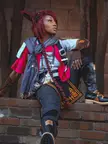 G'raha Tia cosplay by @JaharaJayde