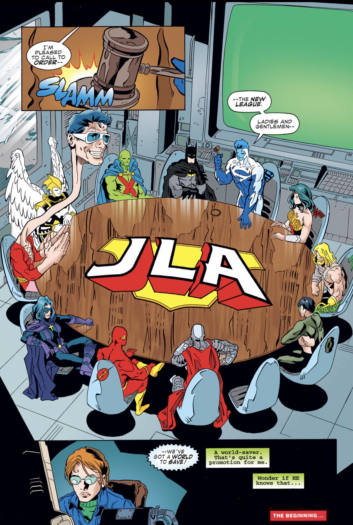 [Comic Excerpt] Batman brings Huntress and Oracle onto the Justice ...