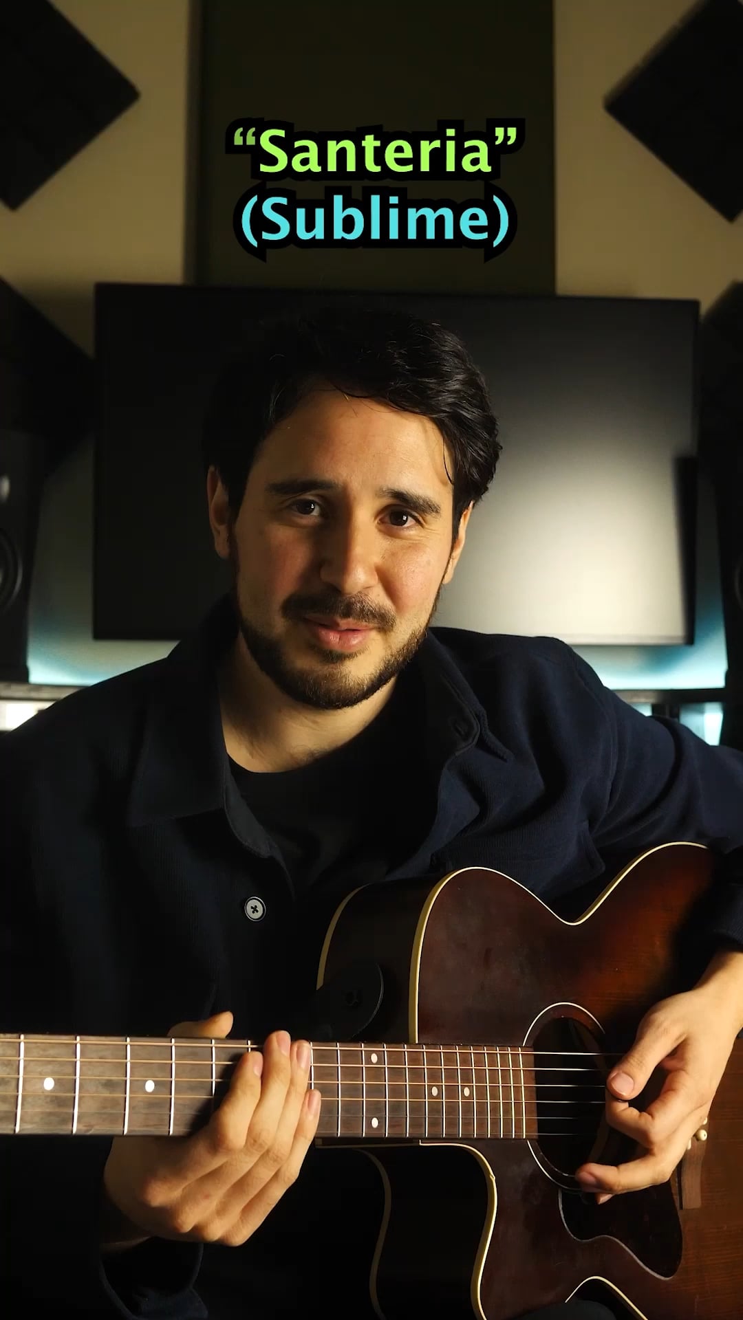Breaking down the solo of "Santeria"