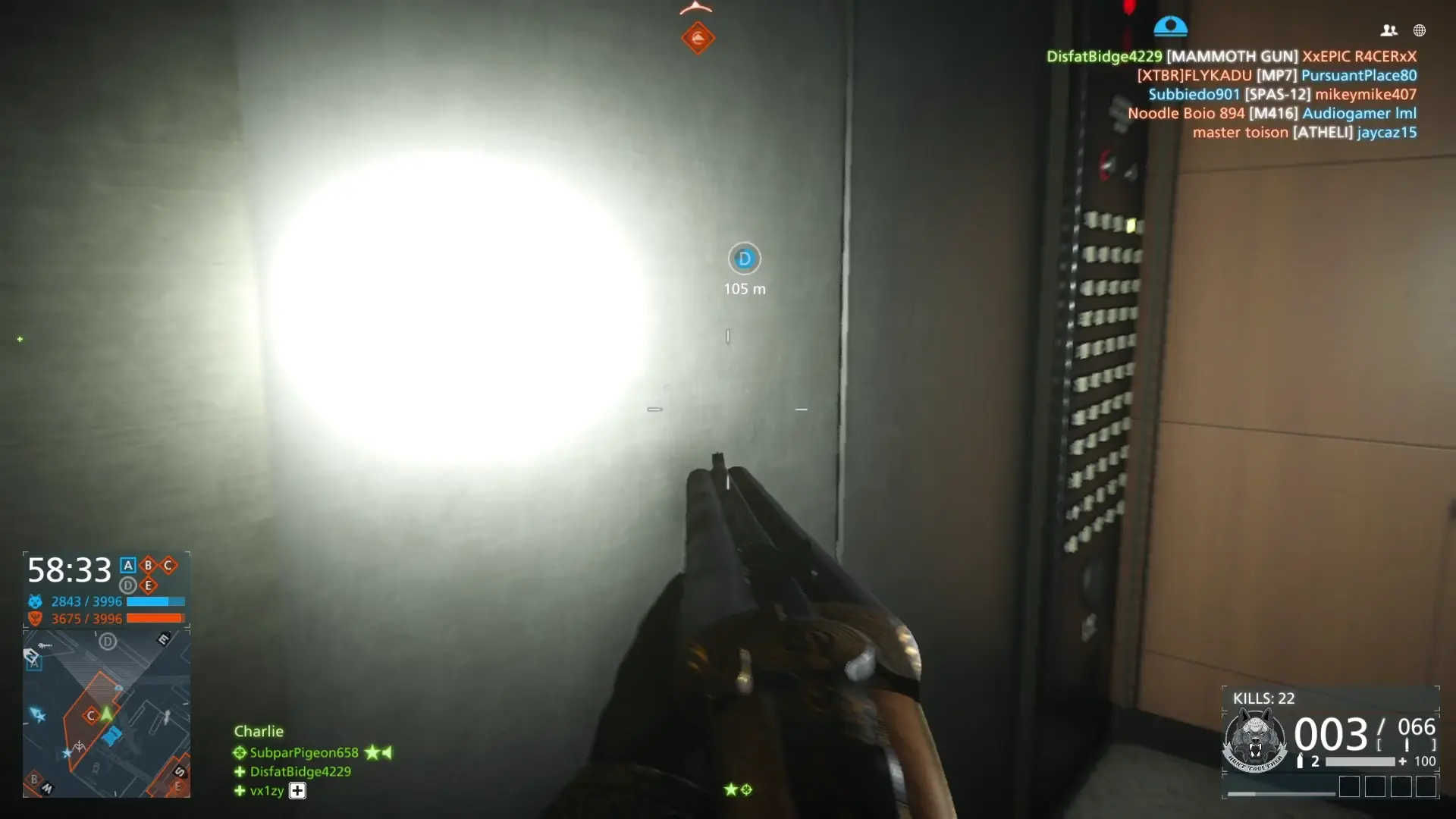 Came back from the dead to take one out with me 