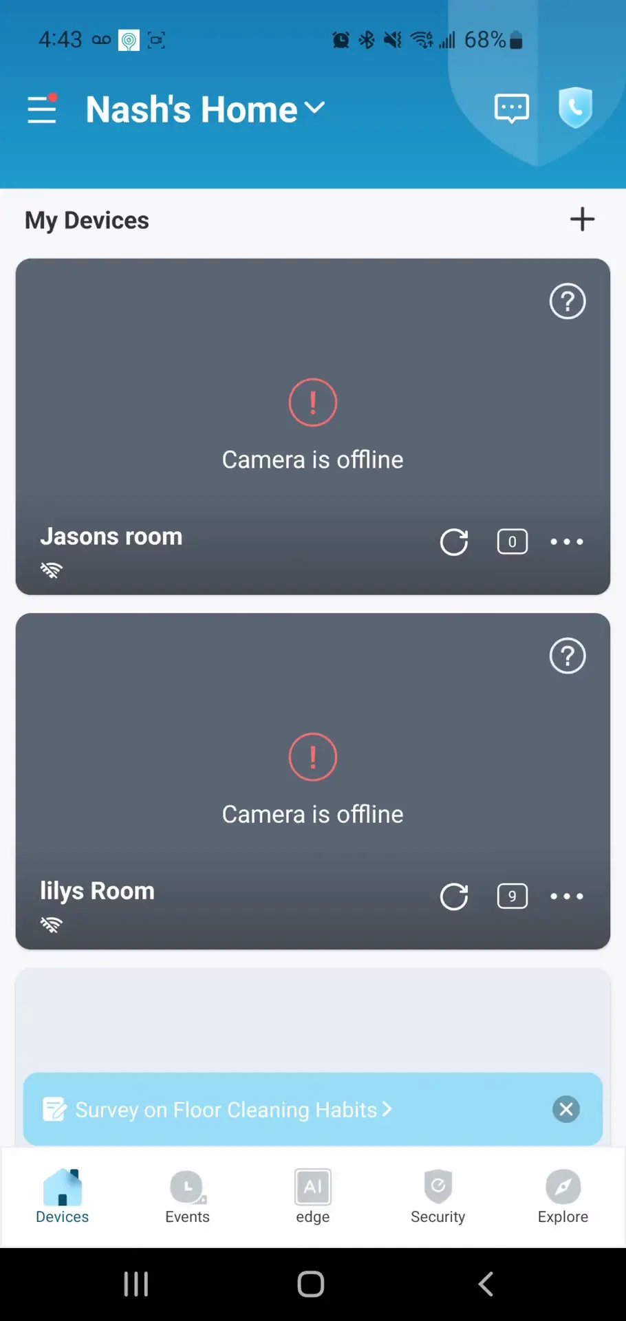 Cameras stopped working !!!