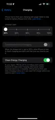 Can you make a shortcut to the charging screen (pictured)?