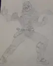 captain falcon drawing by me