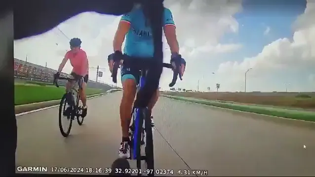 Car hits cyclists