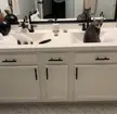 Cats in two sinks