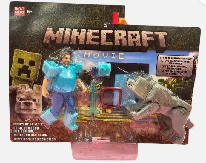 Minecraft movie merchandise action figures | Scrolller