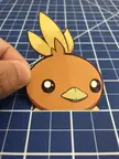 I made a Torchic decal sticker! What do you guys think? :)