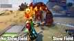 Slow Field doesn't slow Attack Animations