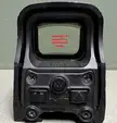 Fuzzy reticle on Eotech, is this normal?