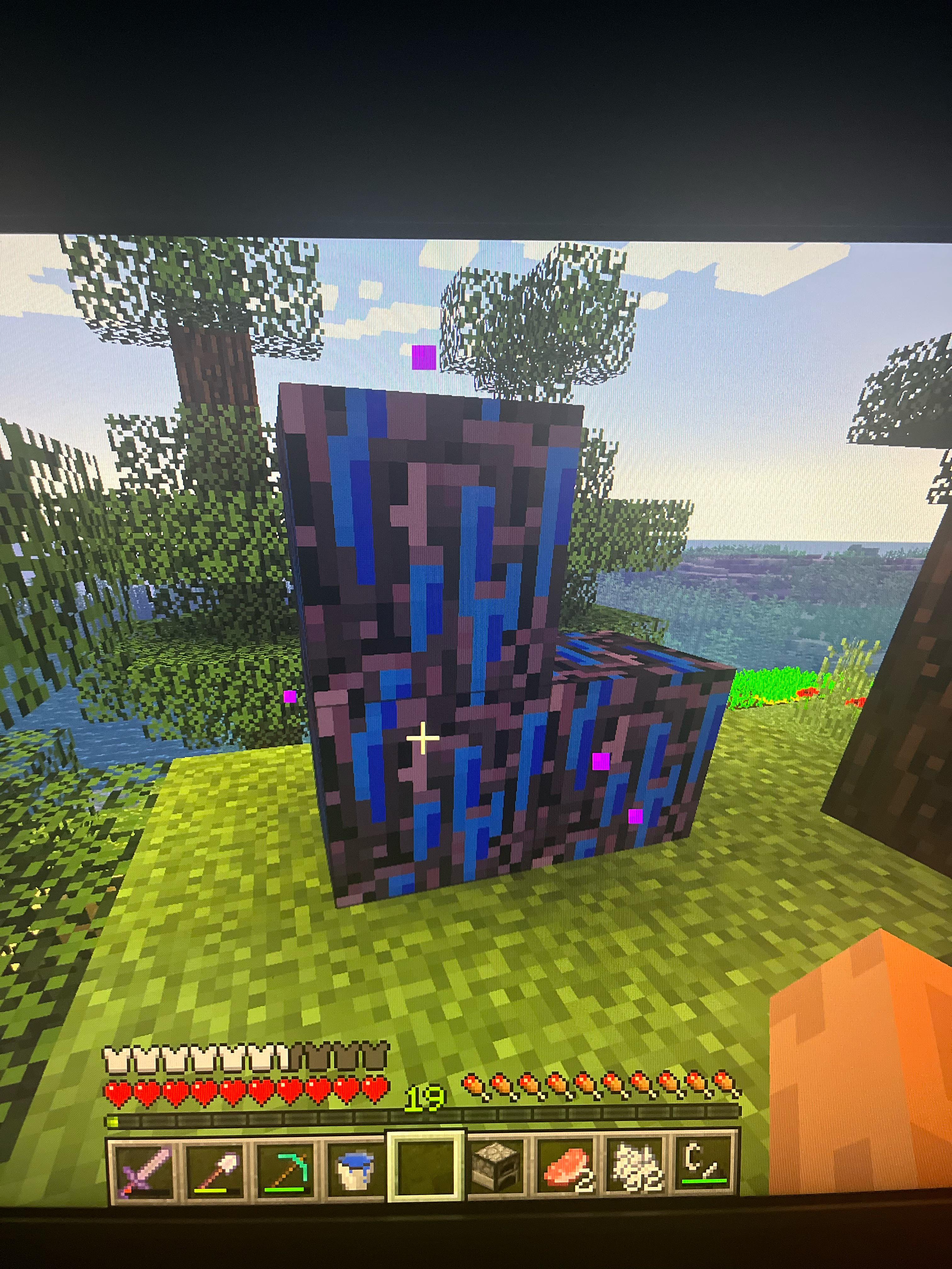 Why does my crying obsidian look like this Java on all in one pc ...