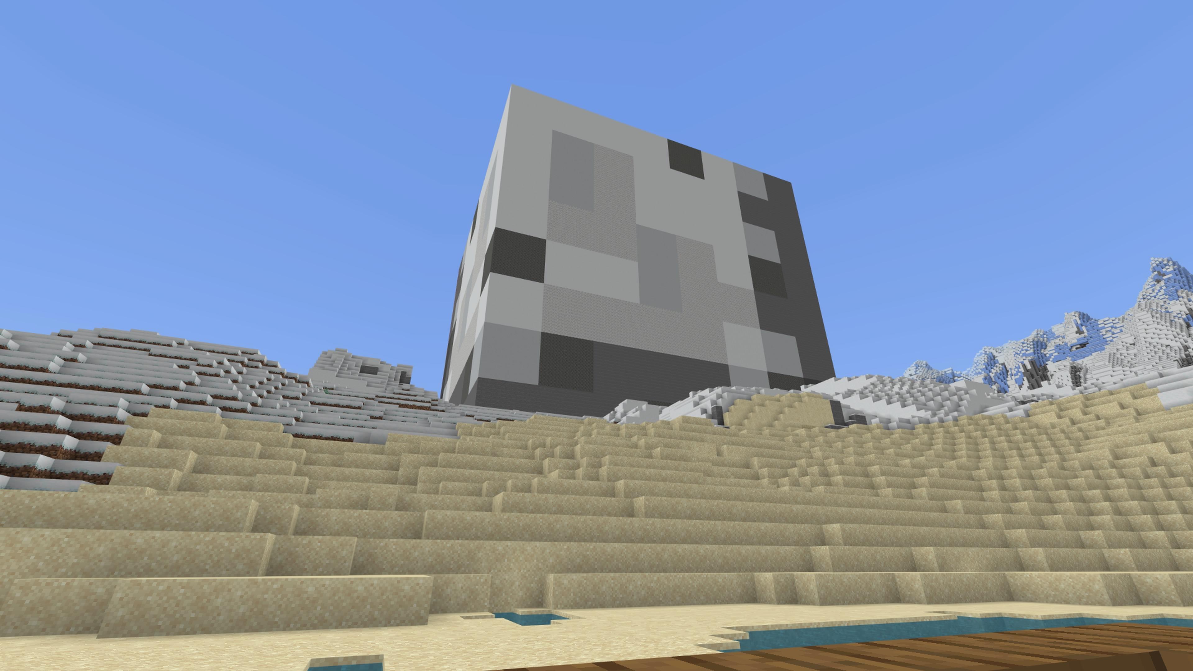 I built the [minecraft] moon! | Scrolller