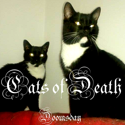 I made this death metal album cover years ago