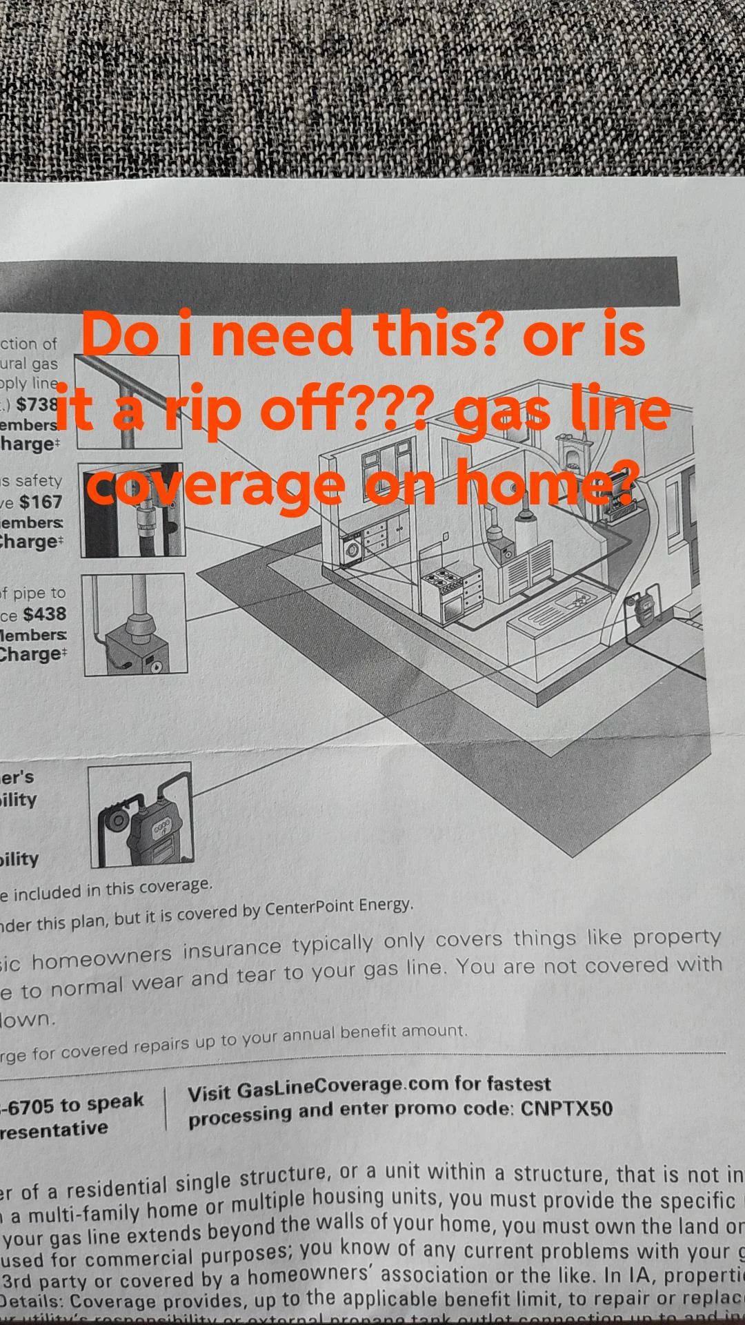 Gas Line Coverage??? | Scrolller