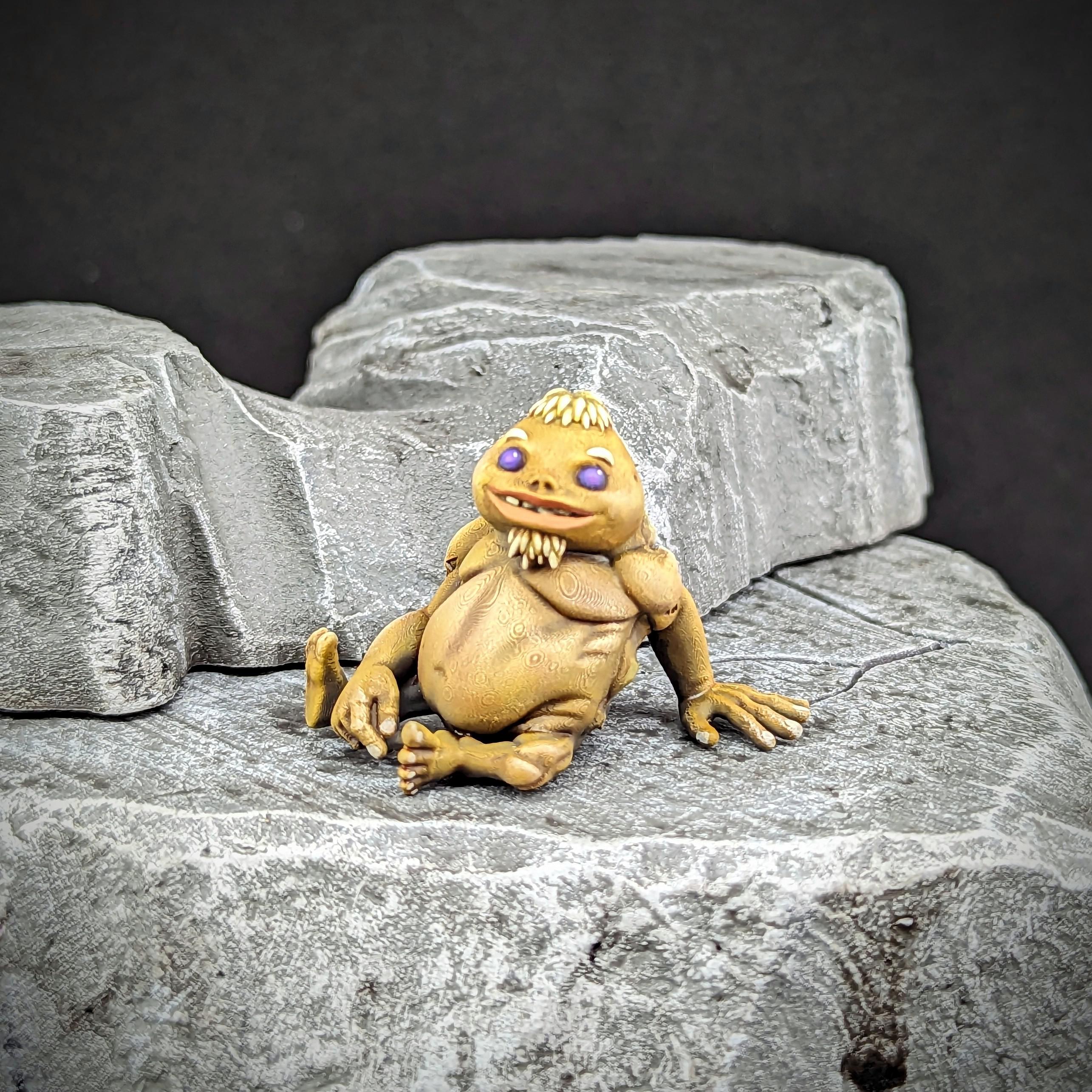 [OoT] [ART] A goron miniature I painted, sculpted by B Team Minis