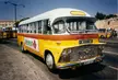 A blast from the past. DBY 311, a 1947 Ford with Aquilina B36F bodywork, seen in Valletta bus station, Malta, circa 2000. Replaced in 2003 with a BMC Falcon.