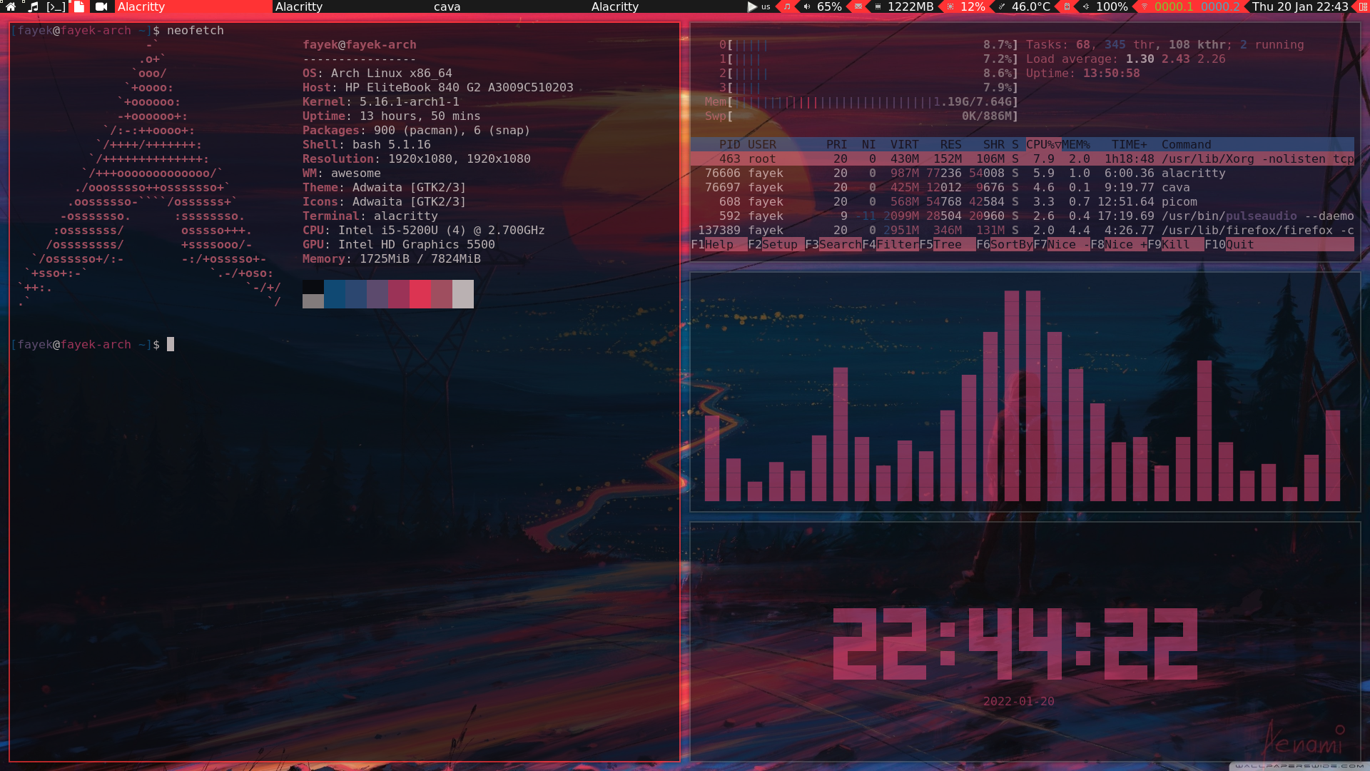 [awesome]first_time_using_a_tiling_window_manager | Scrolller