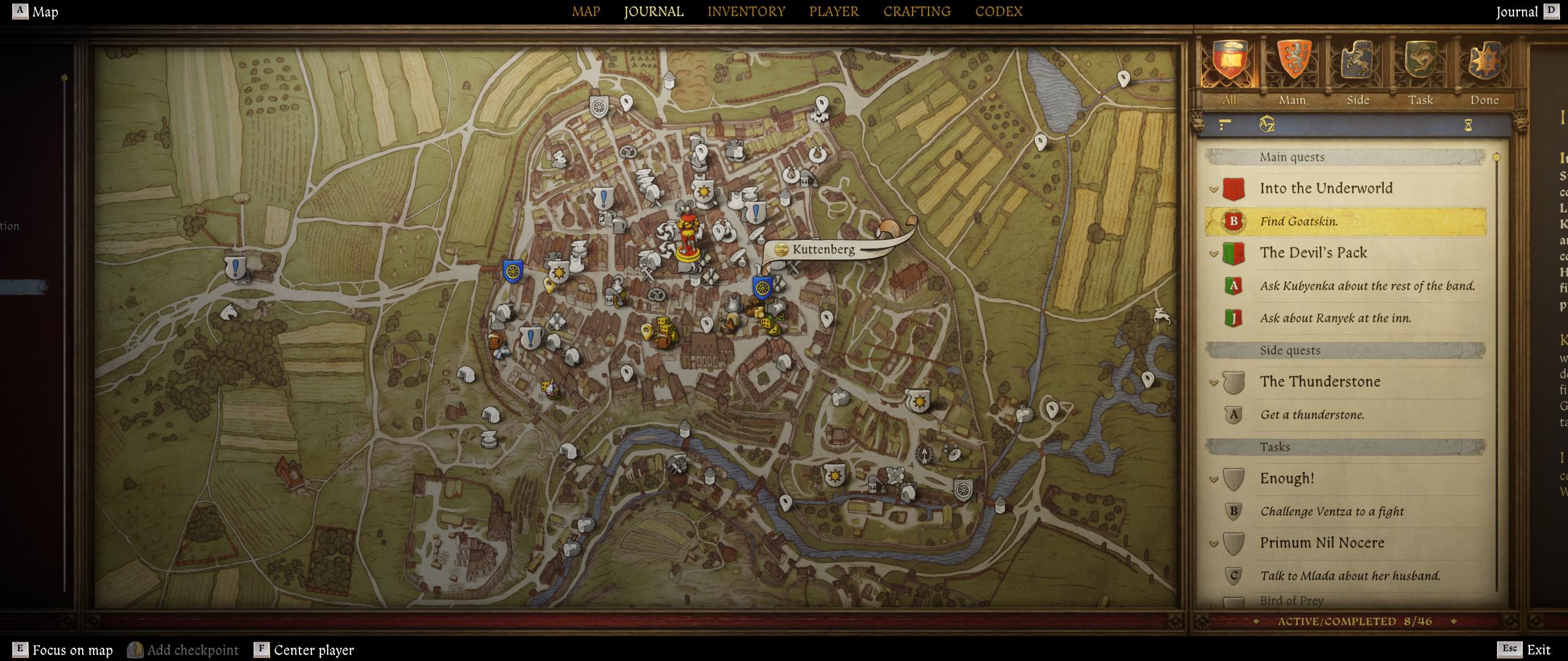 [KCD2] None of the main quest markers are showing on the map screen in ...