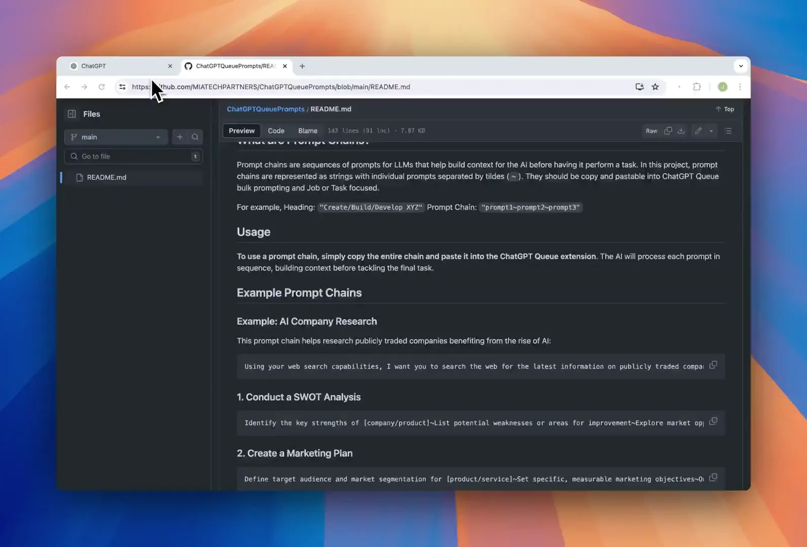 Chain Prompts for Better Results