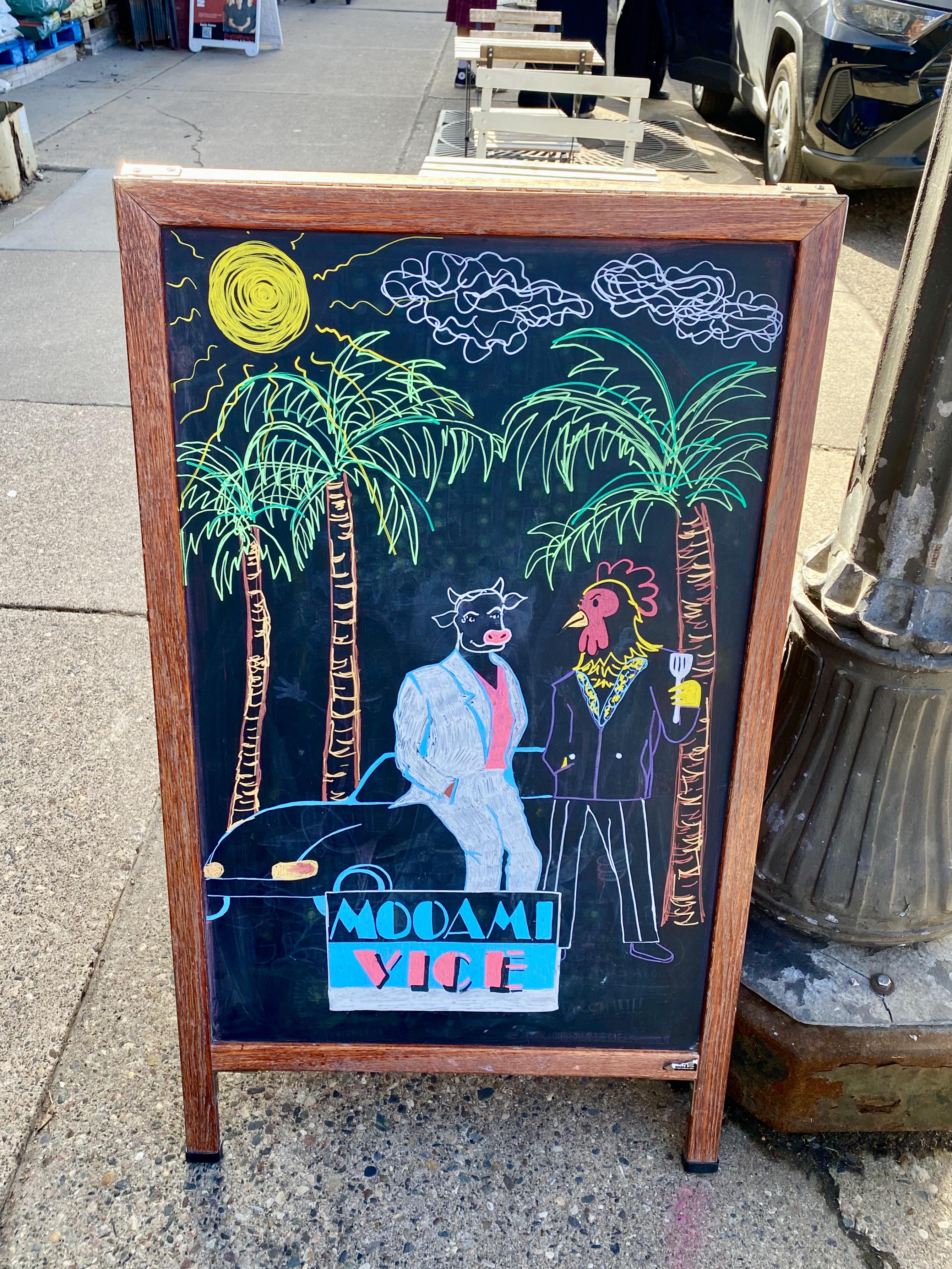 Chalkboard sign I made at work | Scrolller