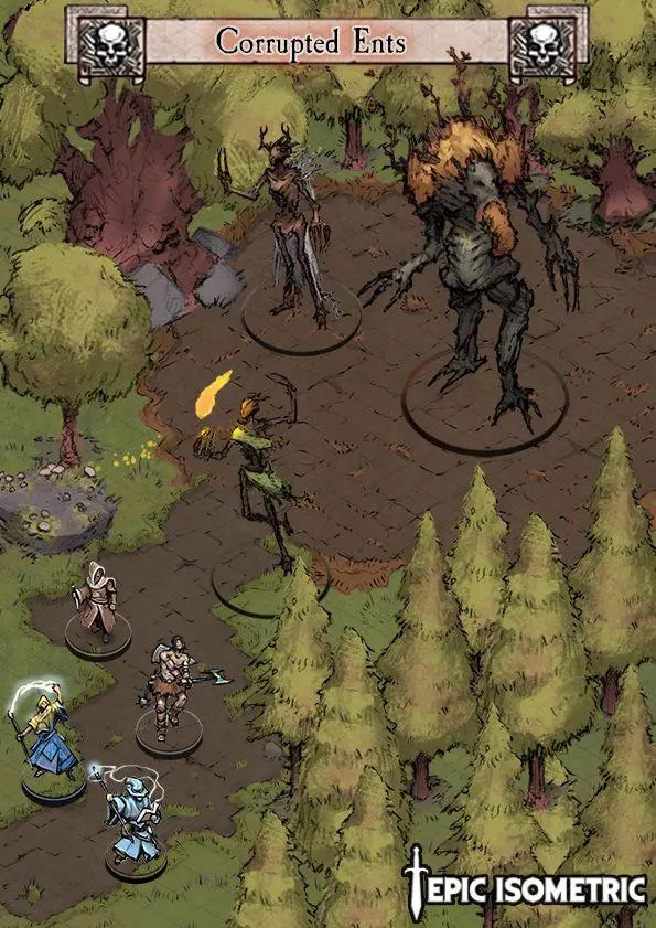 Check out these corrupted Ent tokens I designed [isometric][art][OC ...
