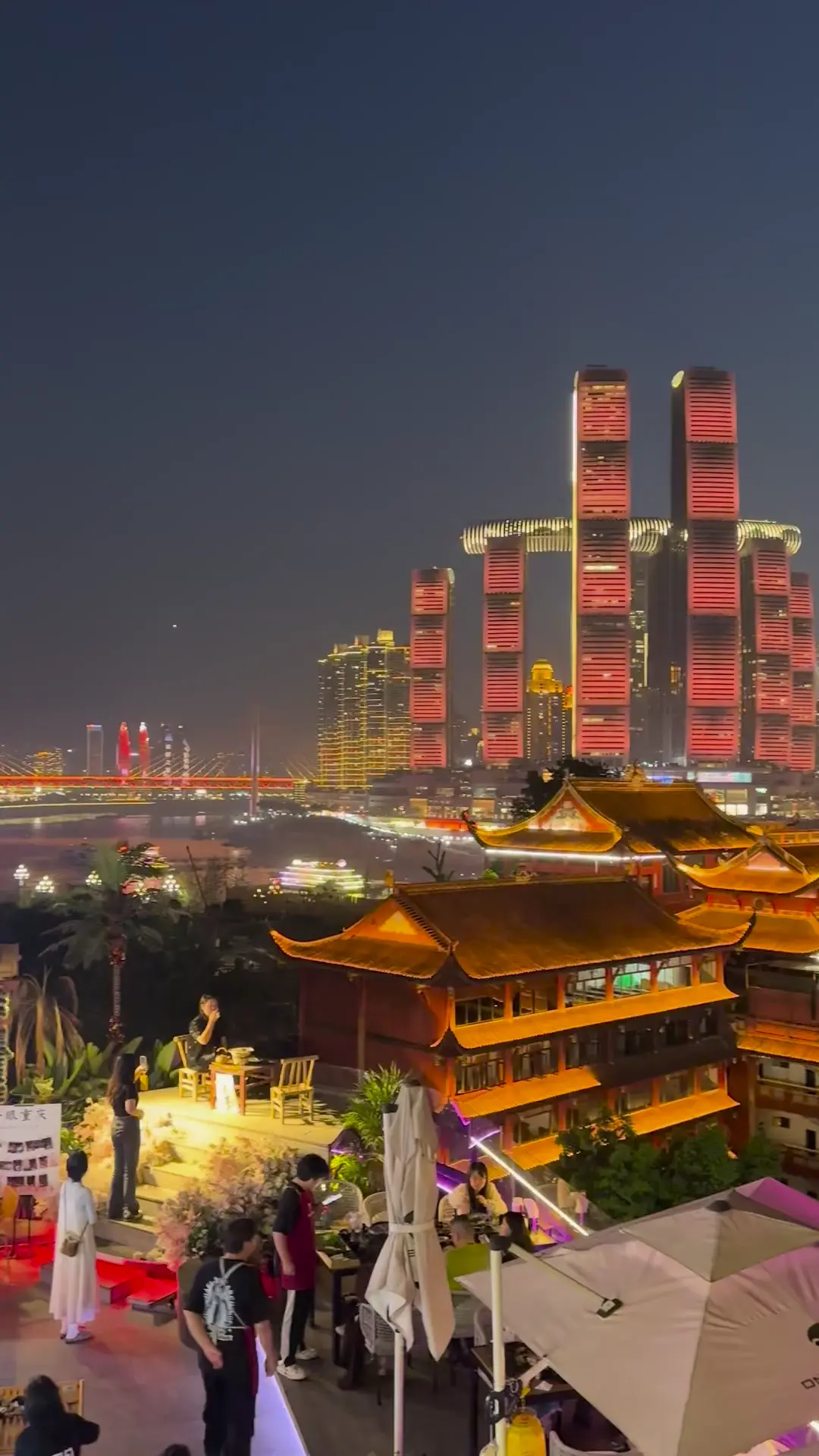 Chongqing skyline at night!