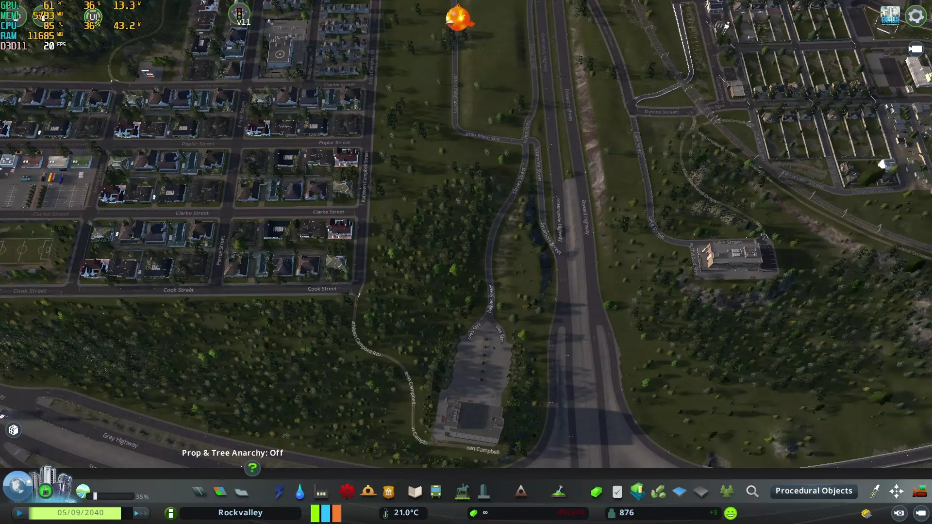 Cities skyline disappear issue