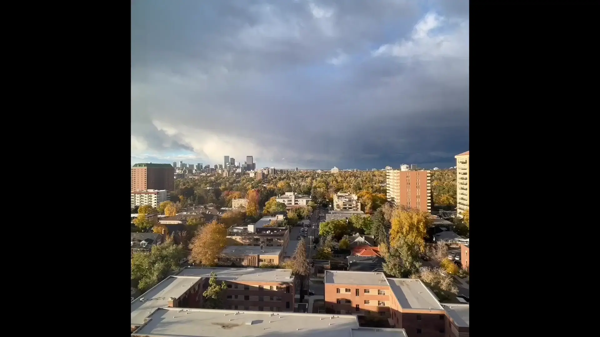 Clouds over Denver
