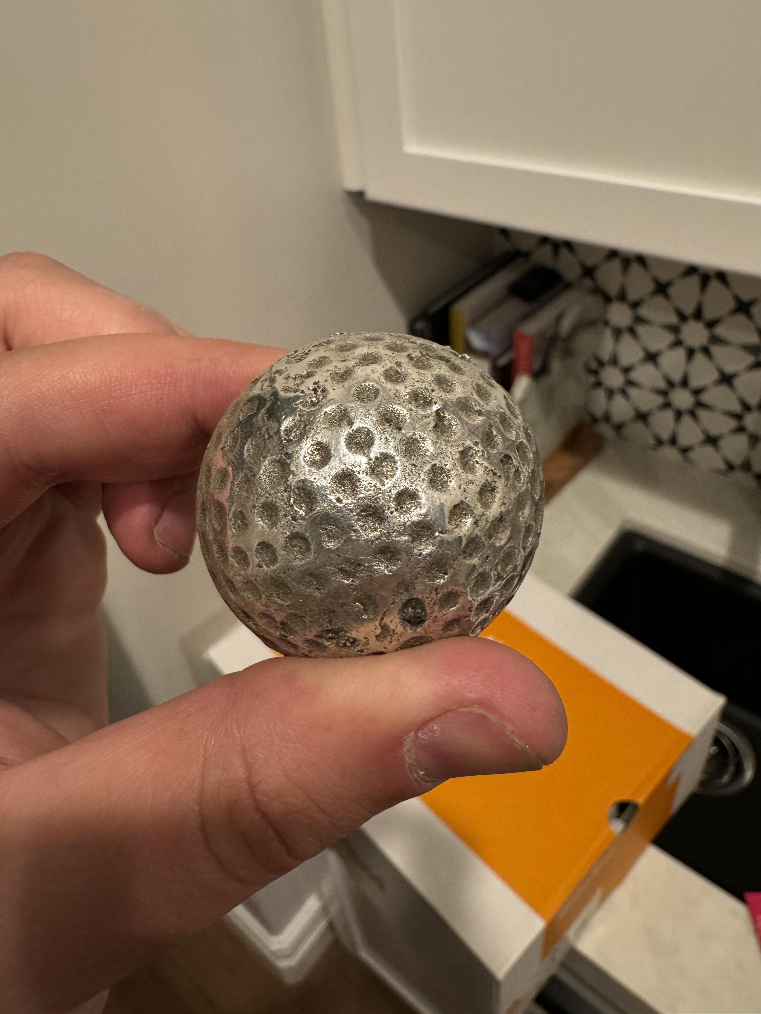Combined the two greatest things for my first two part mold