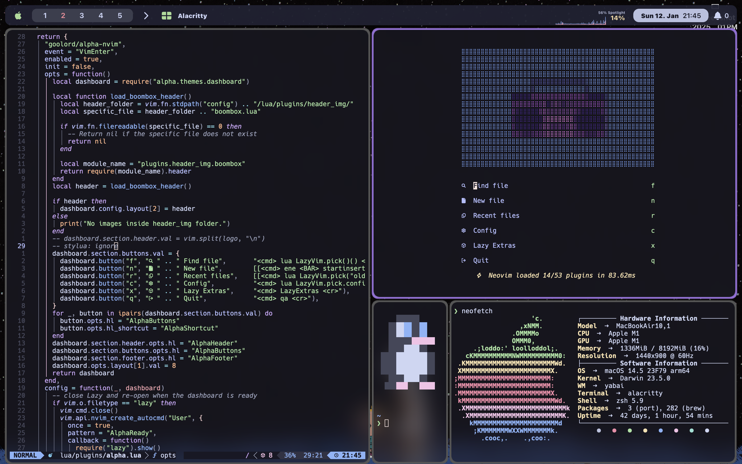 [yabai] Another MacOS Catppuccin rice! | Scrolller