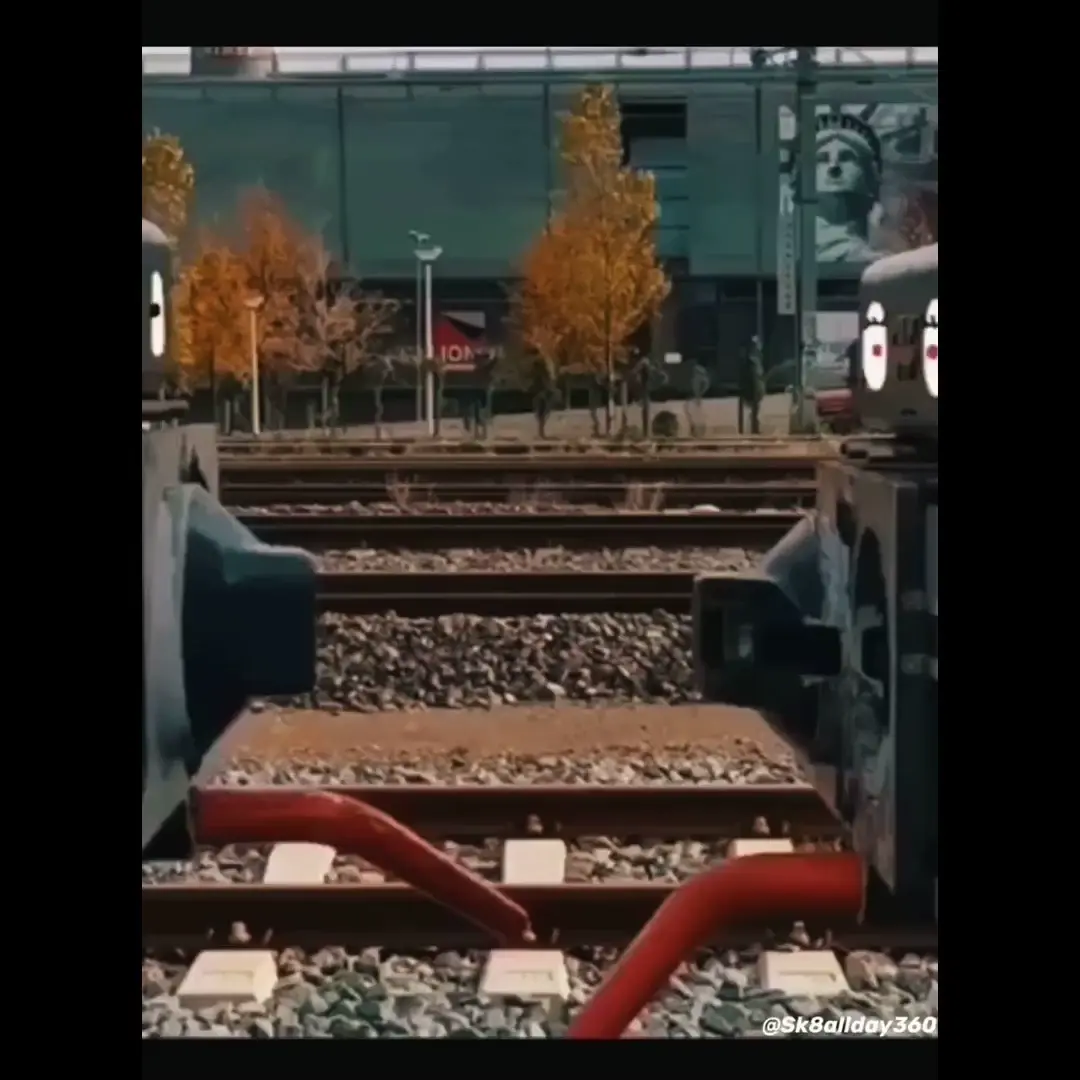 creating a miniature train set