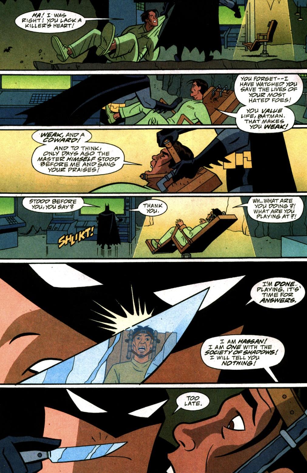 For anyone who wonders how Batman interrogates criminals without ...