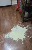 Set my Alfredo sauce too close to the edge🤦🏼‍♀️