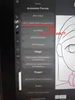 How to save a transparent animation? (Im using iArtbook)