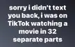 tiktok is the cheaper netflix version