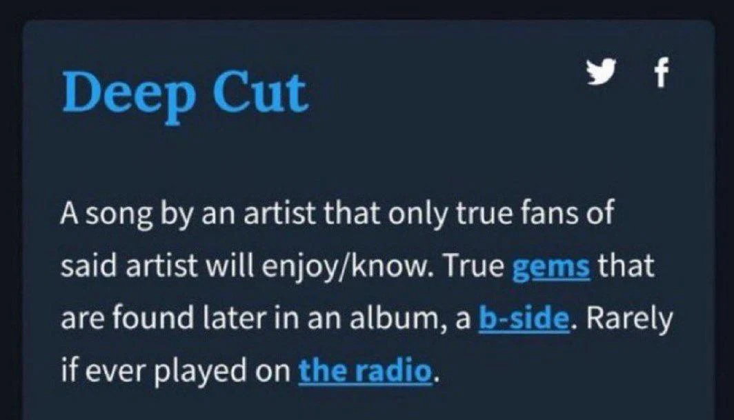 What is your Billie Eilish “deep cut?”